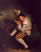 Jean Baptiste Greuze The Guitarist China oil painting reproduction